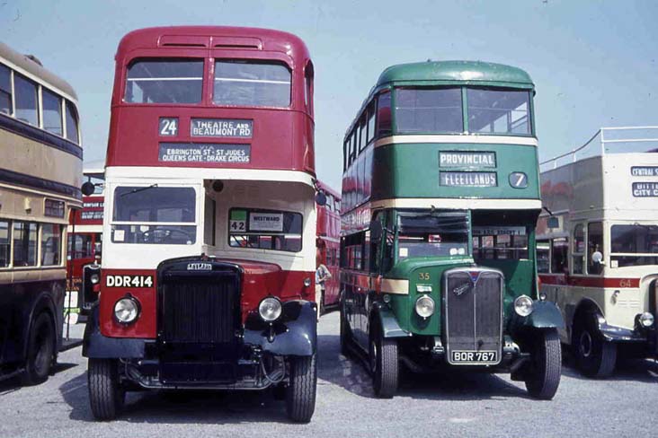 Plymouth Leyland PD1A Weymann 114 & Provincial Regent I 35